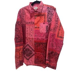 KENZO - Fuchsia Man Shirt - size Large